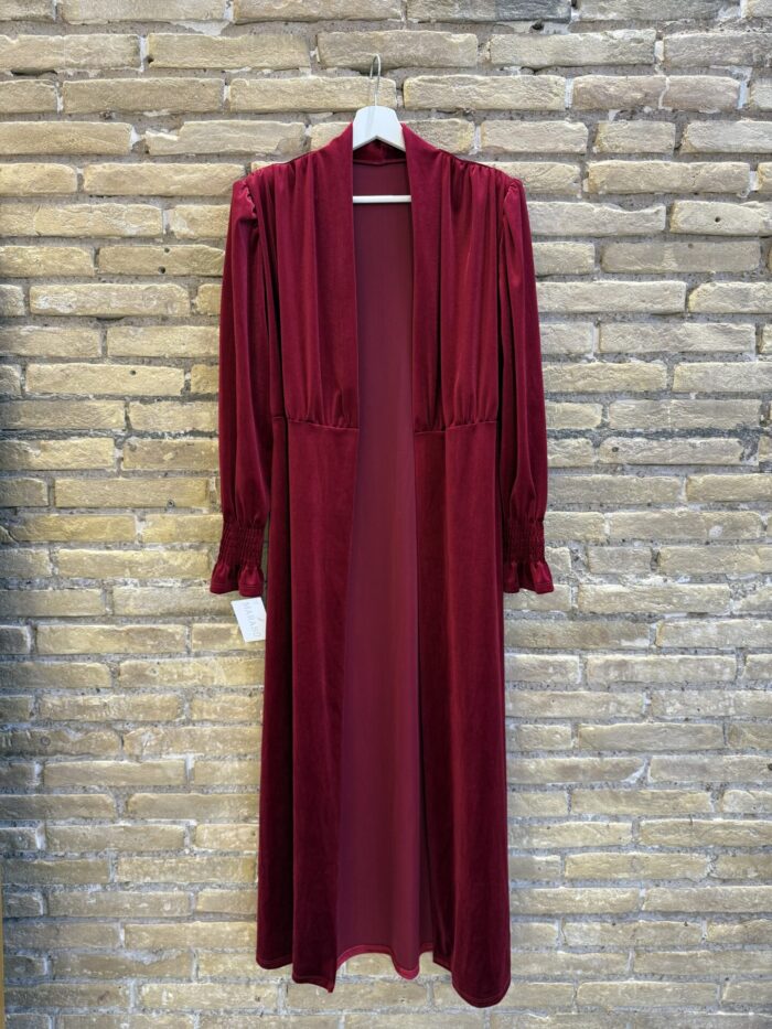 Abrigo Genoveva granate